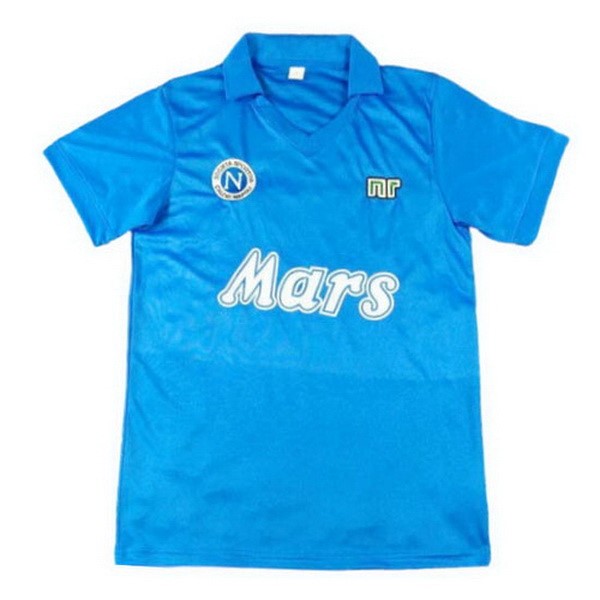 Tailandia Camiseta Napoli Primera Equipación Retro 1998 1999 Azul